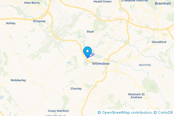 Van Hire in Pownall Park, Cheshire, England