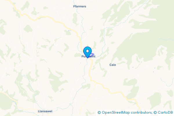 Van Hire in Pumsaint, Carmarthenshire, Wales