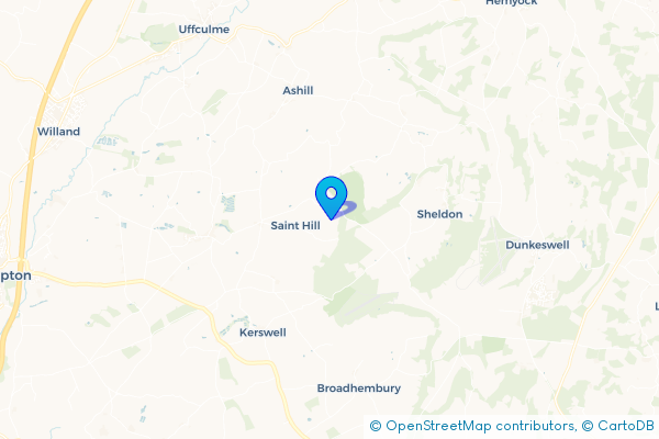Van Hire in Saint Hill, Devon, England
