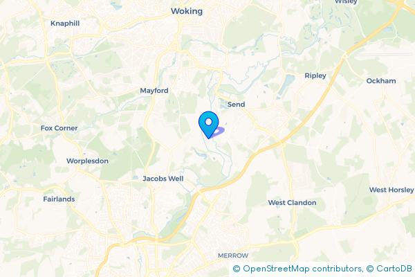 Van Hire in Send Grove, Surrey, England