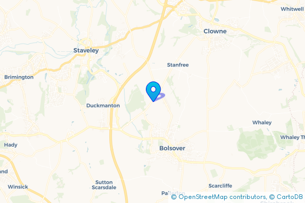 Van Hire in Shuttlewood, Derbyshire, England
