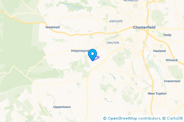 Van Hire in Slatepit Dale, Derbyshire, England