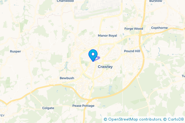 Van Hire in Southgate, West Sussex, England