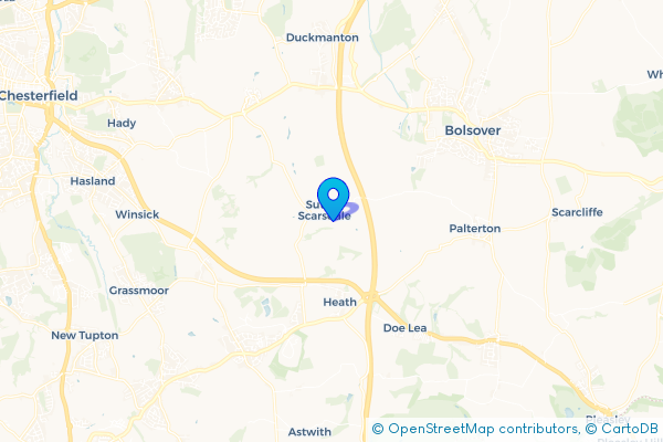 Van Hire in Sutton Scarsdale, Derbyshire, England