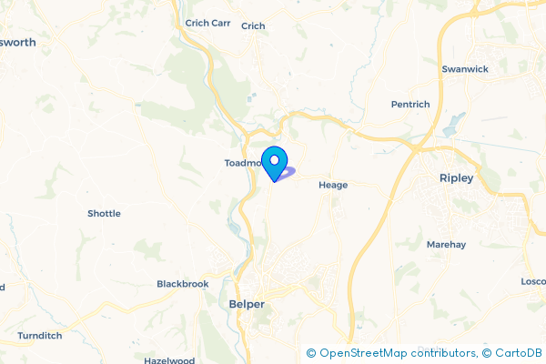 Van Hire in Toadmoor, Derbyshire, England