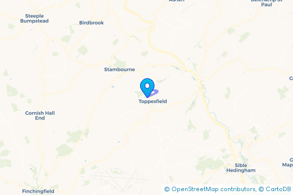 Van Hire in Toppesfield, Essex, England