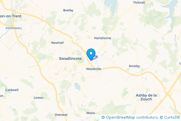 Van Hire in Woodville, Derbyshire, England